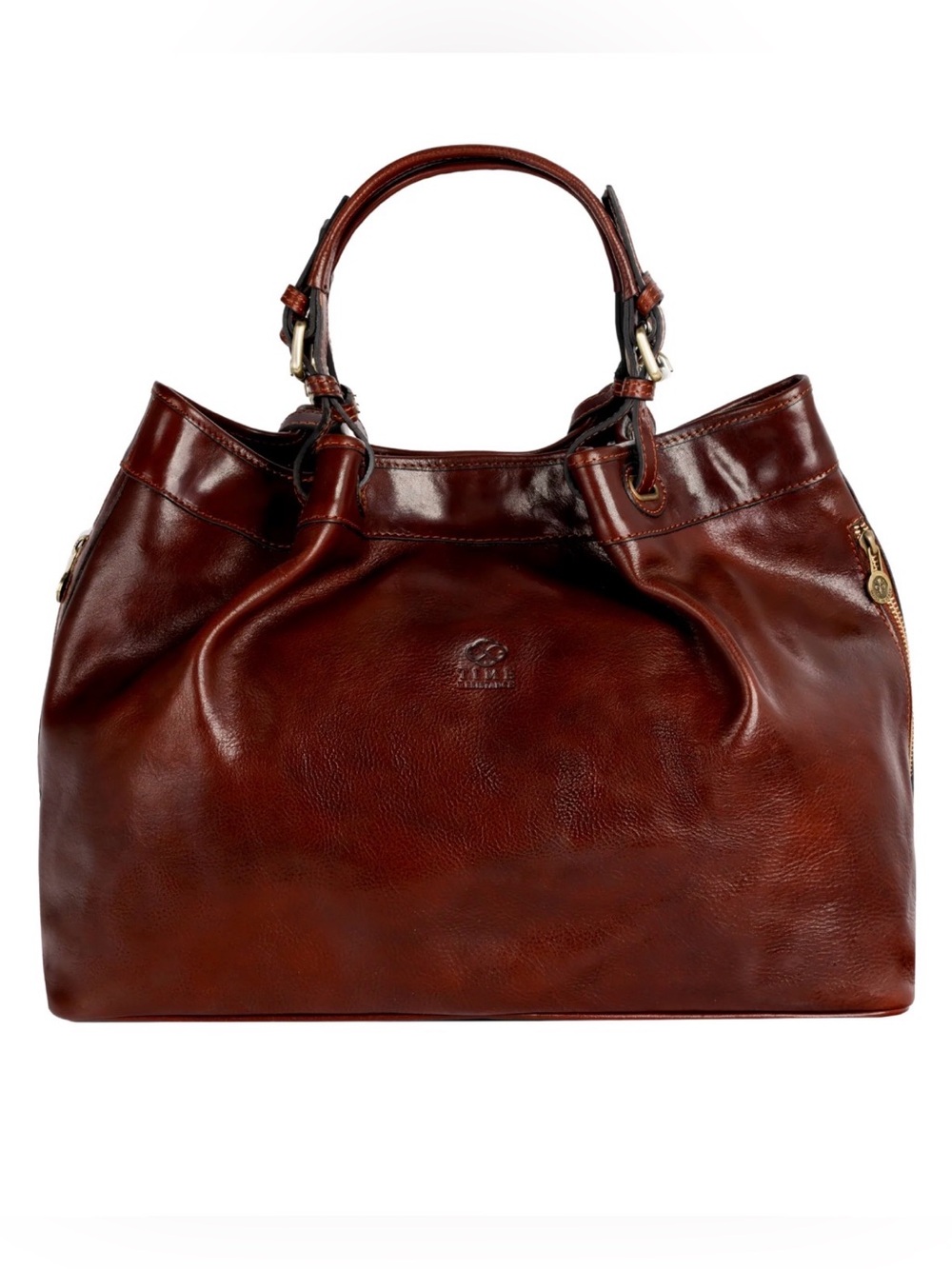 NWOT Time Resistant " The Bethrowed "Leather Tote Bag with authenticity cards